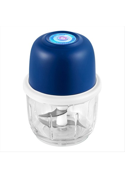 Sarımsak Kıyıcı Taşınabilir Mutfak Robotu, Mini Gıda Kıyıcı Soğan Kıyıcı, USB Şarjlı Kablosuz Et Değirmeni (Yurt Dışından)