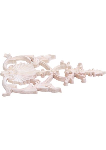 1x Kauçuk Ahşap Oyma Aplike Vintage Mobilya Zanaat Dekor (Yurt Dışından) fırsatları