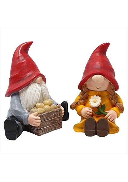 Patates Cüce Reçine Süsleri Mikro Alanlar Flowerpot Balkon Elfleri Bahçe Dekorasyon Süsleri (Yurt Dışından)