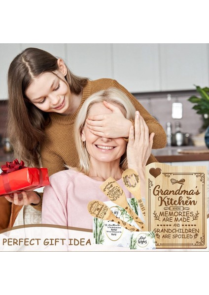 Bambu Kesme Kurulu Anneler Günü Kesme Tahtası Için Hediye, Pişirme Kurulu (Büyükanne) (Yurt Dışından) fiyatları