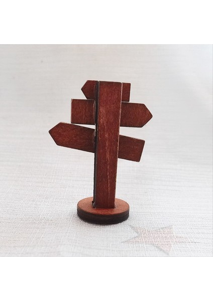 Yol Işareti El Sanatları Bahçe Süslemeleri Bahçe Süslemeleri Mikro Tip Manzaralar Minyatür Sahneler Tabela Süsleri (Yurt Dışından) indirimleri