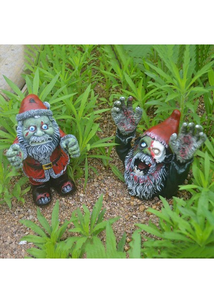 Cadılar Bayramı Korku Komik Heykel Reçinesi Açık Bahçe Avlu Süsleri Cüce Heykel Avlu Dekorasyon El Sanatları (Yurt Dışından) fırsatları