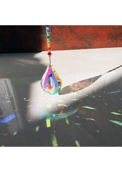 2pcs Ev Dekorasyonları 1 Adet Güneş Yakalayıcı Feng Shui Kristalleri Pencere Damlası Prizma ve 1 Adet 10CM Yeşil Turbo Deniz Kabuğu Kabuklu (Yurt Dışından) indirimleri