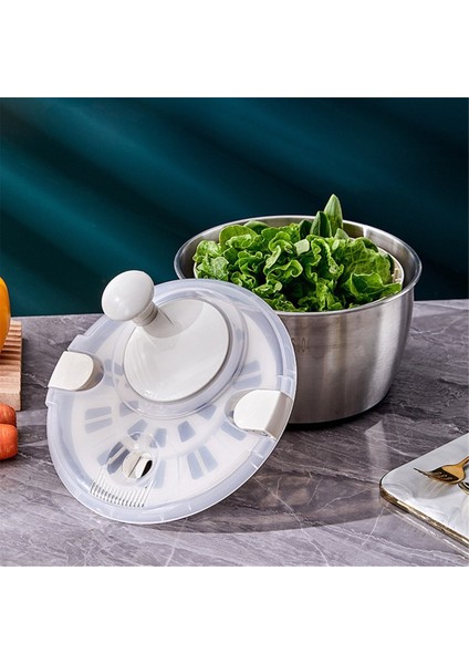Salata Spinner Meyve Spinner Filtresi Ev Mutfak Salata Spinner, Marul Spinner, Meyve Yıkayıcı Sütlü Astar (Yurt Dışından) fiyatları
