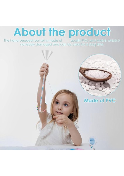 Kil Boncuklar Için Boncuk Hunisi, Kil Boncuklar Bilezik Yapımı Kiti, Boncuklu Iğneler ile Tam Boncuk Huni Kiti (Yurt Dışından) indirimleri