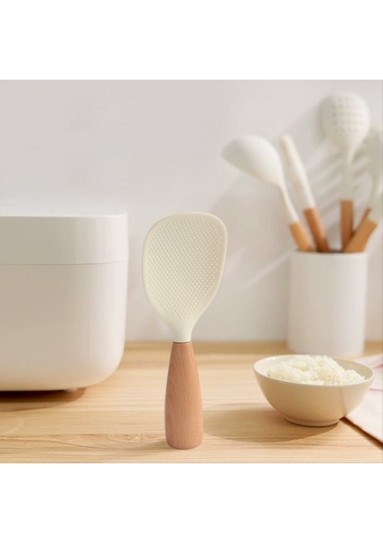 Süt Yeşili Silikon Pirinç Kürek Internet Ünlü Yapışmaz Pirinç Kaşık Pirinç Ocak Özel Pirinç Kürek (Yurt Dışından) fiyatları