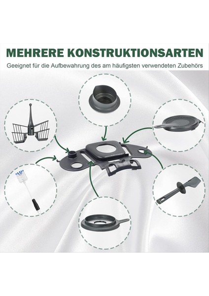 Thermomix Tm5 Tm6 Için En Fazla 9 Aksesuarlı Pişirme Makinesi Depolama Rafı Mutfak Depolama Rafı Tutucusu (Yurt Dışından) indirimleri