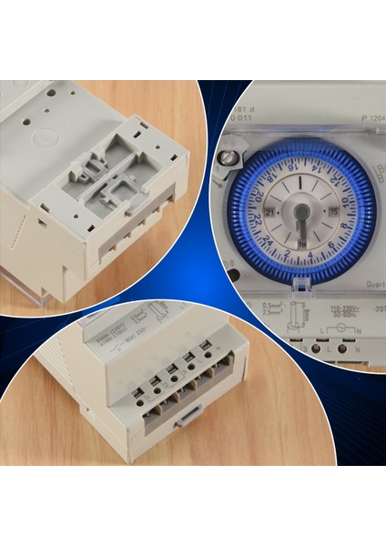 Analog Mekanik Zamanlayıcı Anahtarı 110V-220V Günlük Günlük Prograbi Olabilir 15 Diyi Ayar Zaman Anahtarı Rölesi SUL181D Sıcak (Yurt Dışından) fırsatları