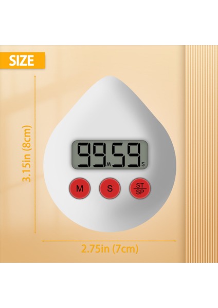 Dijital Banyo Saati Su Geçirmez Duş Saati Zamanlayıcı Sıcaklığı Nem Görsel Geri Sayım Zamanlayıcı Duvar Saati Beyaz (Yurt Dışından) fırsatları