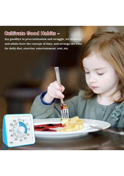 Çocuklar için 60 dakikalık görsel zamanlayıcı, çalışma sınıf zamanlayıcısı, öğretmenler ve yetişkinler için sessiz geri sayım zamanlayıcı (Yurt Dışından) modelleri