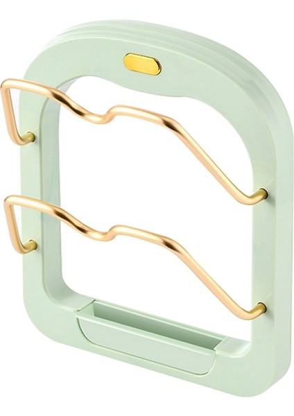 Pot Kapak Kapağı Depolama Organizatörü Pustrows Mulsipless Mekan Mutfak Mutfak Mutfak Malzemeleri Dolap Için Pot Organizatör, B (Yurt Dışından)