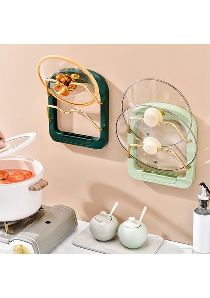 Pot Kapak Kapağı Depolama Organizatörü Pustrows Mulsipless Mekan Mutfak Mutfak Mutfak Malzemeleri Dolap Için Pot Organizatör, B (Yurt Dışından) indirimleri