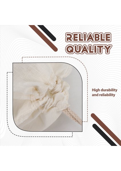 2 Parçalı Peynir Bezi, Ince Örgü Kordon Cheesecloth Çanta, Filtreleme Için Çok Kullanımlı Peynir Bezi, Yeniden Kullanılabilir Gıda Filtresi (Yurt Dışından) indirimleri
