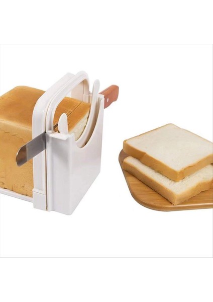 Ev Yapımı Ekmek Için Ekmek Kesici, Katlanabilir Plastik Ekmek Dilimleyici, Kompakt Ekmek Kesme Kılavuzu, Ekmek Somun Kesici (Yurt Dışından) fiyatları