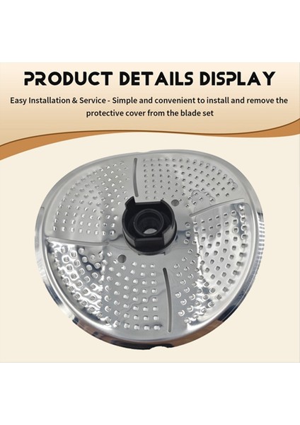 Paslanmaz Çelik Kesici Baş Koruyucu Kapak Monsieur Mutfağı Konftak Pişirme Bıçağı Kapak Gıda Işlemi Aksesuarları (Yurt Dışından) indirimleri