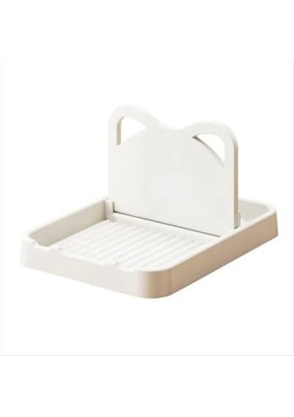 Kaşık Kapak Tutucu ile Dinlen, Mutfak Tezgahı Için Katlanabilir Kaşık Tutucu, Kaşık Beyazları Için Kedi Pot Kapağı Tutucu (Yurt Dışından)