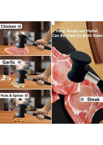 Et Ihale Eden Mallet, Et Çekiç Ihale, Tavuk Için Mutfak Et Maleti, Mutfak Essentials Meat Dializer Aracı (Yurt Dışından) indirimleri