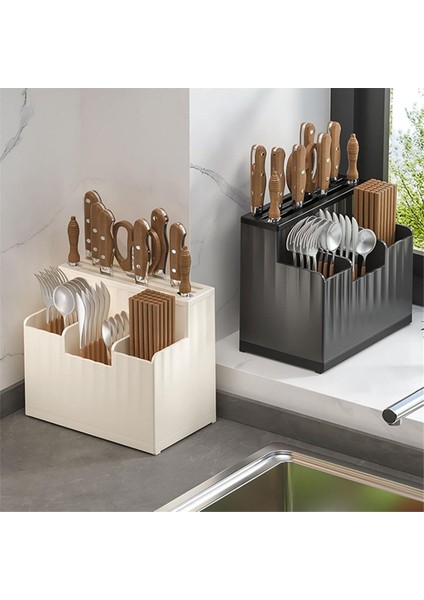 Duvara Monte Mutfak Gereç Depolama Rafı Büyük Kapasiteli Çubuk Depolama Raf Krem-Beyaz (Yurt Dışından) modelleri