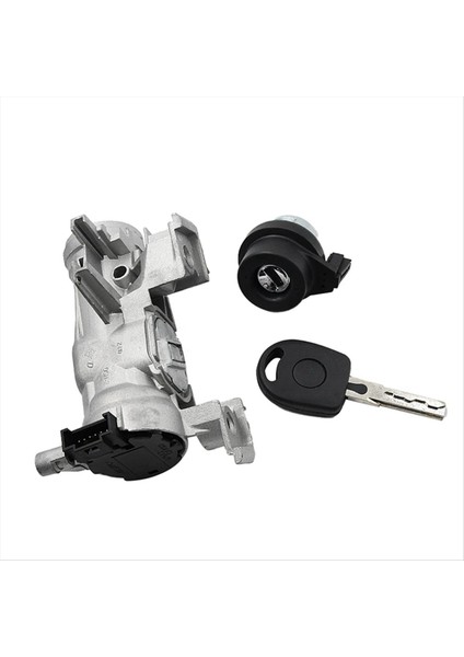 Ateşleme Başlangıç ​​anahtarı Direksiyon Kilit Cıvatası Vw Golf Jetta Tavşan Audi Için Anahtar ile 06-11 1K0905841 1K0905851B 1K0905865 (Yurt Dışından)