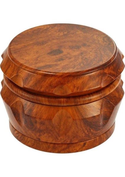 Ahşap Öğütücü Büyük Kapasiteli 4 Katmanlı Öğütücü, Polen Kazıyıcı Ev Mutfak Kahverengi Için Uygun (Yurt Dışından) modelleri