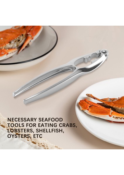Deniz Ürünleri Aracı Kiti, Paslanmaz Çelik Yengeç Bacak Krakeri ve Çatallar Somun Krakeri Set Kabuklu Deniz Ürünleri Sheller 12 Pcs (Yurt Dışından) modelleri