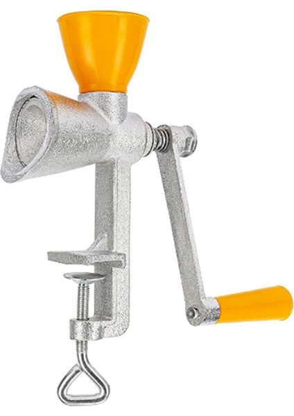 Dökme Demir El Kıyıcı Manuel Poppy Tohum değirmeni baharat öğütücü küçük tahıl değirmeni ile plastik hopper (Yurt Dışından)