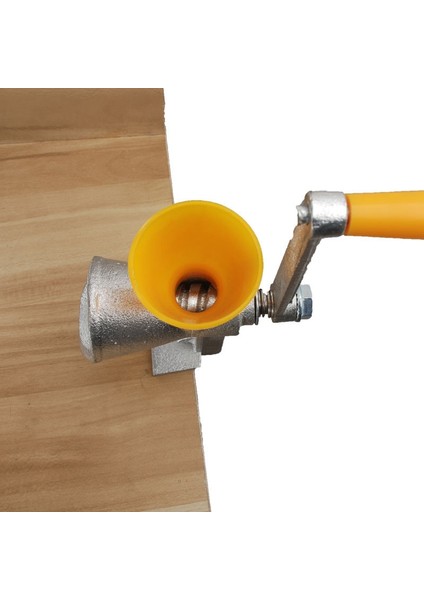 Dökme Demir El Kıyıcı Manuel Poppy Tohum değirmeni baharat öğütücü küçük tahıl değirmeni ile plastik hopper (Yurt Dışından) modelleri