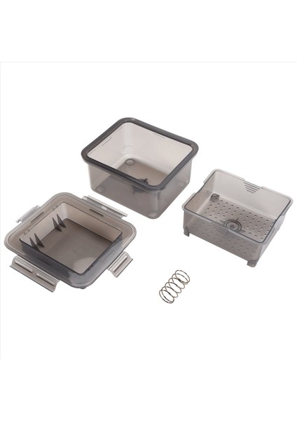 Dıy Plastik Tofu Pres Kalıp Ev Yapımı Tofu Kalıp Soya Fasulyesi Lor Tofu Kalıp Peynir Bezi Mutfak Yemek, Gri (Yurt Dışından)