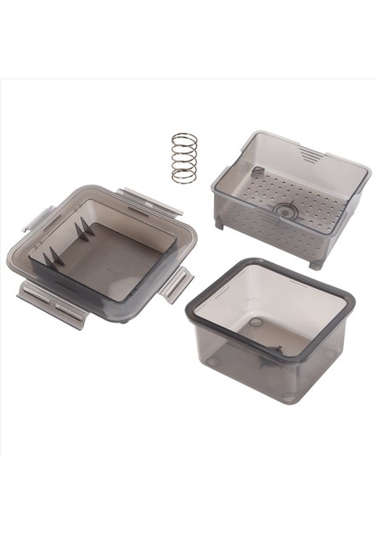 Dıy Plastik Tofu Pres Kalıp Ev Yapımı Tofu Kalıp Soya Fasulyesi Lor Tofu Kalıp Peynir Bezi Mutfak Yemek, Gri (Yurt Dışından) modelleri