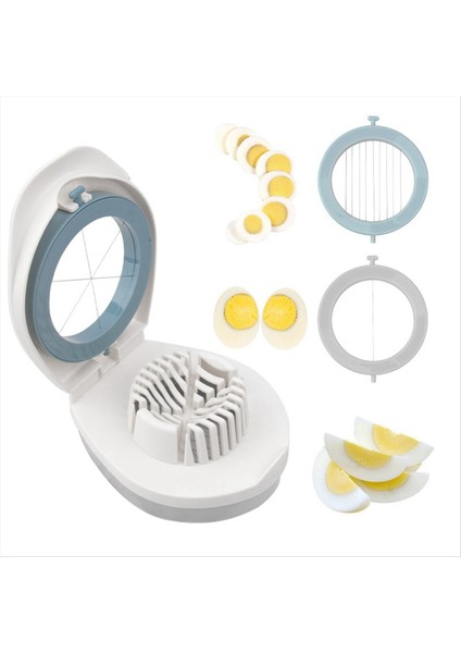 3 Arada 1 Çok Fonksiyonlu Yumurta Dilimleyici Yumurta Kesici Paslanmaz Çelik Bıçaklar Yumurta Dilimi Için Saklama Kutusu (Yurt Dışından) modelleri