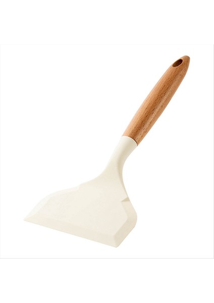 Yapışmaz Mutfak Geniş Sıyırıcı Pizza Pişirme Araçları Silikon Spatula Pişirme Assanslar Kürek Spatula Kitchenware C (Yurt Dışından)
