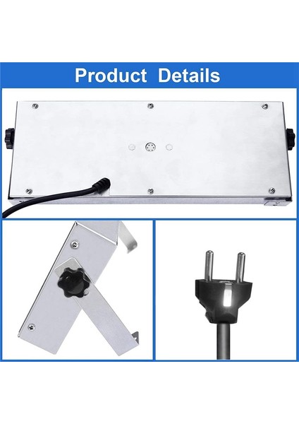 Ticari 8 Kanallar Dijital Mutfak Zamanlayıcısı, Paslanmaz Çelik Hesaplama Zamanlayıcısı Alarmlı, Saat Hatırlatma, Ab Fişi (Yurt Dışından) indirimleri