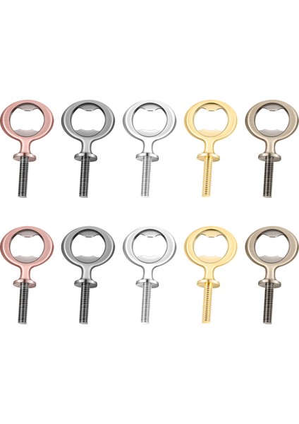 10PCS Metal Şişe Açıcı Boşluklar Paslanmaz Çelik Şişe Açıcı Ekler Kit Dişli Bira Açıcı Donanımı (Yurt Dışından) fiyatları