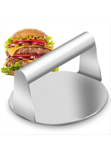Paslanmaz Çelik Ezici Hamburger Briket Hamburger Patty Masher Yuvarlak Et Briket Kalıp Et Mutfak Aksesuarları (Yurt Dışından) fiyatları