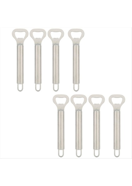 8pcs Mini Taşınabilir Paslanmaz Çelik Açıcı Bira Şişe Kapakları Açıcı Mutfak Aksesuarları (Yurt Dışından)