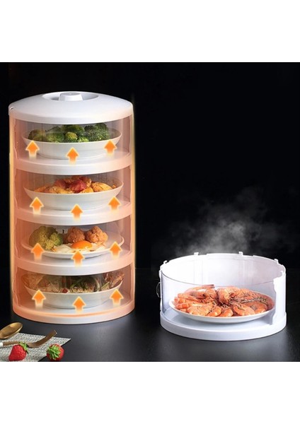 Gıda Isı Kalkanı, Şeffaf Istiflenebilir Toz Geçirmez, Leftovers Gıda Depolama Konteyneri Mutfak Organizasyonu (Yurt Dışından) modelleri