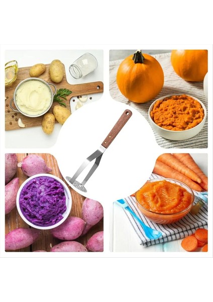 Mutfak Gadget Çamur Pres Masher Püre Suyu Makinesi Paslanmaz Çelik Patates Kırıcı Itme Meyve Araçları Cocina Cozinha (Yurt Dışından)
