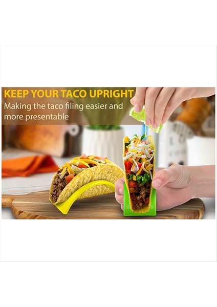 12 Paket Taco Tepsileri Plastik Börek Tepsileri, Tepsiler Için Parti Malzemeleri Tacos Burrito Sosisli Sandviçler Sarı (Yurt Dışından) modelleri