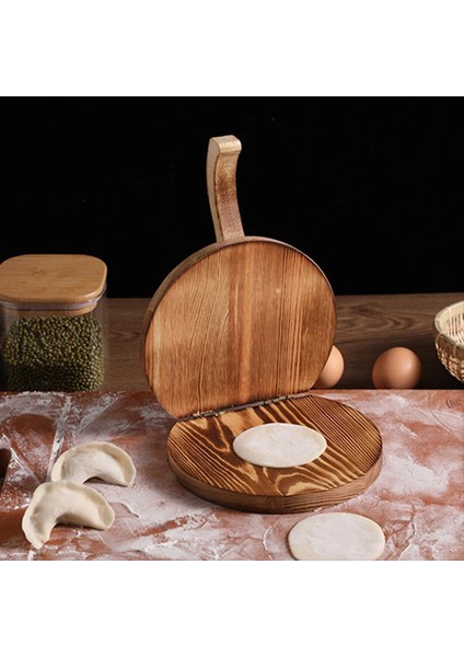 Köplüler Maker Hamur Presleme Aracı Hambraj Cilt Artefakt Makine Dıy Mutfak Manuel Ahşap Pres Kalıp Mutfak Gadgets A (Yurt Dışından)