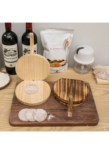 Köplüler Maker Hamur Presleme Aracı Hambraj Cilt Artefakt Makine Dıy Mutfak Manuel Ahşap Pres Kalıp Mutfak Gadgets A (Yurt Dışından) fırsatları