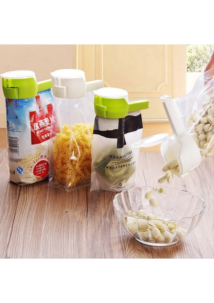 Çanta Gıda Sızdırmazlık Sızdırmazlık Kipi Snack Bag Süt Toz Taze Tutma Nem-Döteleme Klip Mutfak Baharat Klip (Yurt Dışından) modelleri