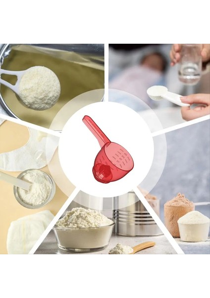 Berrak Ölçüm Bardakları ve Kaşıkları Çok Amaçlı Karıştırma Bardakları Net Ölçüm Ölçekleri Mavi (Yurt Dışından)