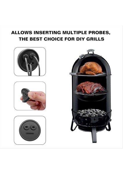 5 Paket Et Termometre Probu Weber 85037 Smokey Mountain Offers Değiştirme Aksesuarları (Yurt Dışından) fiyatları