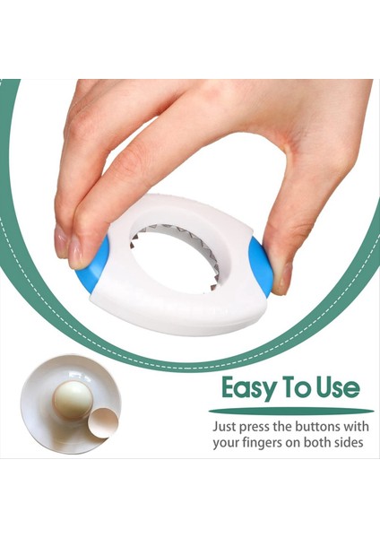 2 Paket Yumurta Kabuğu Açıcı, Yumurta Kesici Pişmiş Yumurtaların Üstlerini Hızlı Kesmek Için, Ev Pişirme Aksesuarları, Sarı (Yurt Dışından) fiyatları