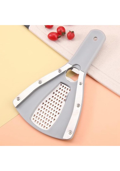 Şişe Açıcı Grater Iki Tek Bir Alet, Sebze Grateri, Bira Kapağı Açıcı Mutfak Yardımcı Hediye Gri (Yurt Dışından) fırsatları