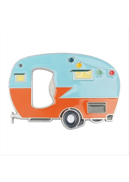 Şişe Açıcı Manyetik ile Buzdolabı Mıknatıslı Çıkartma, Rv-Camper Şişe Açıcı Karavan Şişe Açıcı Benzersiz Bira Hediyesi (Yurt Dışından)
