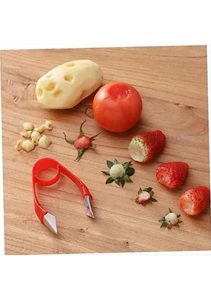 Meyve Corer Çekirdek Çıkarma Çilek Huller Kök Gözler Sap Sebze Mutfak Için Sebze Aracı Yapıyor (Yurt Dışından) fiyatları