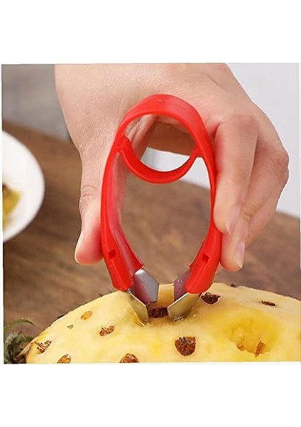 Meyve Corer Çekirdek Çıkarma Çilek Huller Kök Gözler Sap Sebze Mutfak Için Sebze Aracı Yapıyor (Yurt Dışından) fırsatları