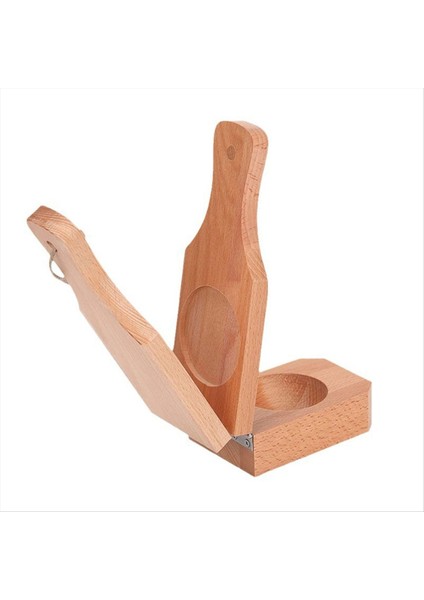 Ahşap Tostonera Plantain Press, 2&#39;den 2 Ahşap Yeniden Kullanılabilir Muz Pres Smasher, Taşınabilir Pul Pres (Yurt Dışından)