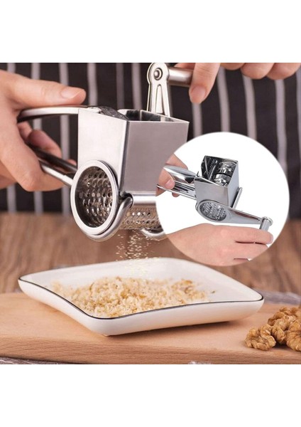 Peynir Parçalı, Manuel Peynir Öğütücü Drum Grater Peynir Drum Grater Fındık Için Manuel Döner Peynir Grater (Yurt Dışından) indirimleri